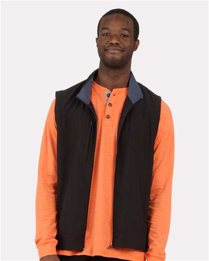 Custom Embroidered  Boxercraft Stretch Woven Vest BM5502  