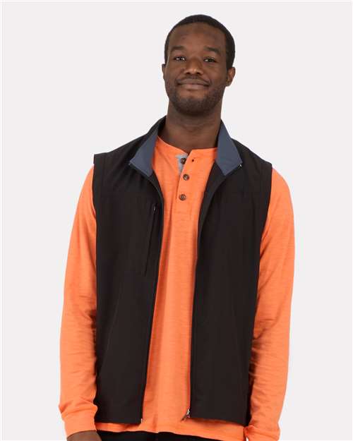 Custom Embroidered  Boxercraft Stretch Woven Vest BM5502  