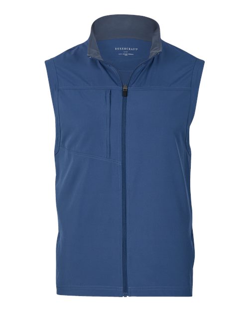 Boxercraft Men's Stretch Woven Vest BM5502