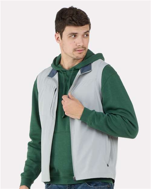 Custom Embroidered  Boxercraft Stretch Woven Vest BM5502  