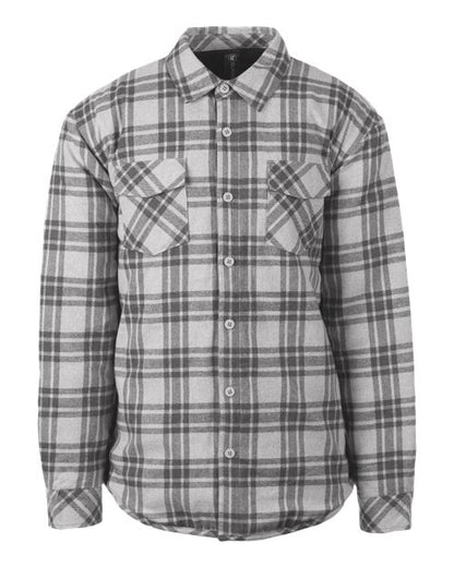 Burnside Quilted Flannel Shirt Jacket 8610
