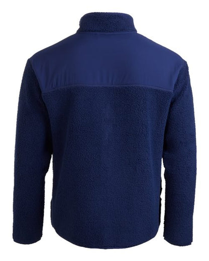 Custom EmbroideredBoxercraft Men's Everest Peak Fleece Jacket 11915 Navy