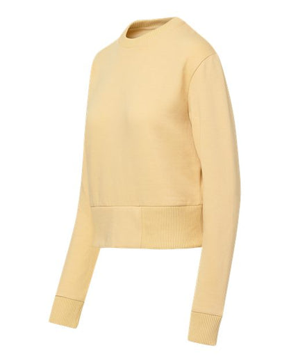 MV Sport Women's Romi Cloud Fleece Crop Crewneck Sweatshirt W22106