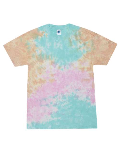 Colortone Youth Multi-Color Tie-Dyed T-Shirt 1000Y Snow Cone