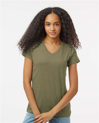 Custom Embroidered  Kastlfel Women's RecycledSoft™ V-Neck T-Shirt 2011  