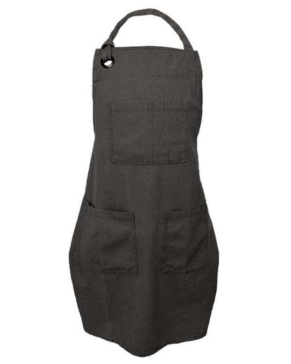 Custom EmbroideredLiberty Bags 5-Pocket Recycled Cotton Denim Apron 11942 Black Denim