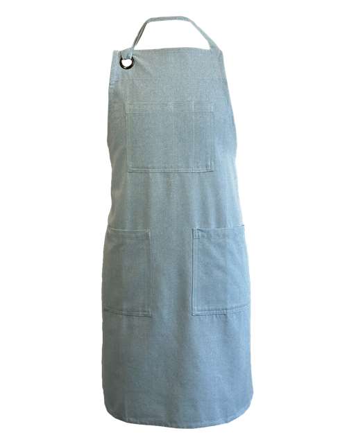 Liberty Bags 5-Pocket Denim Apron 5511 Custom Embroidered Business Logo