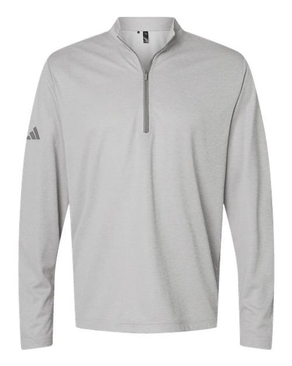 Adidas Space Dyed Quarter-Zip Pullover A593 Custom Embroidered Business Logo