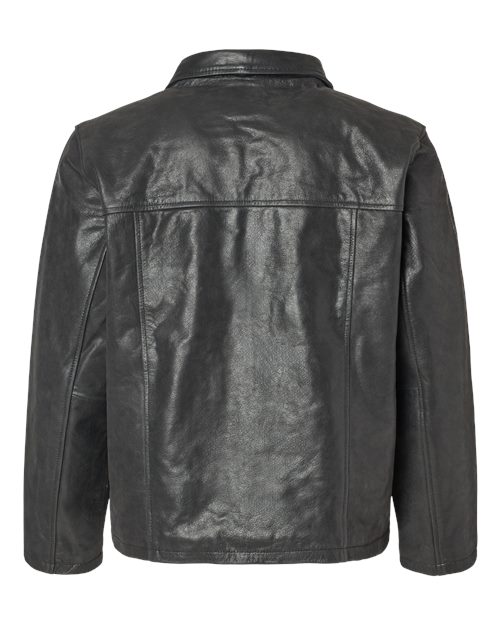 Burk's Bay Napa Leather Driving Jacket 8000