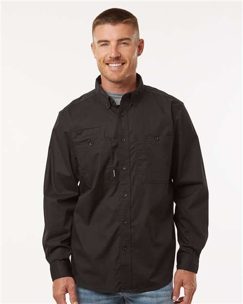 Custom Embroidered  DRI DUCK Craftsman Woven Shirt 4450  