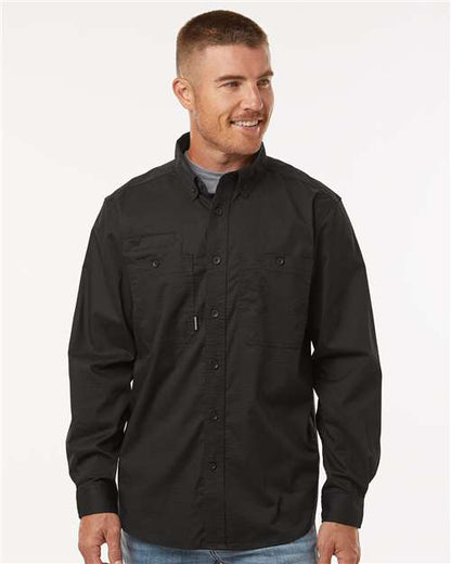 Custom Embroidered  DRI DUCK Craftsman Woven Shirt 4450T  