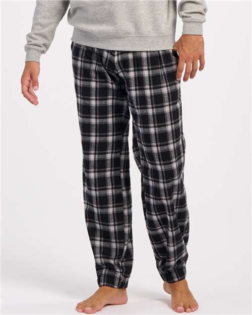 Custom Embroidered  Boxercraft Flannel Joggers BM6625  
