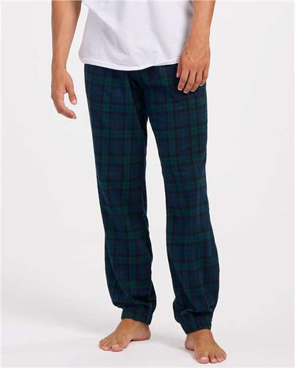 Custom Embroidered  Boxercraft Flannel Joggers BM6625  