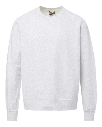 MV Sport Vintage Fleece Raglan Crewneck Sweatshirt 17116