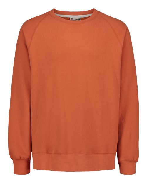 MV Sport Unisex Vintage Fleece Raglan Crewneck Sweatshirt 17116