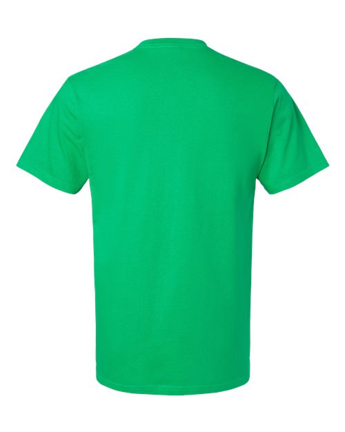 Gildan Softstyle® Midweight T-Shirt 65000 Heliconia Custom Embroidered Business Logo