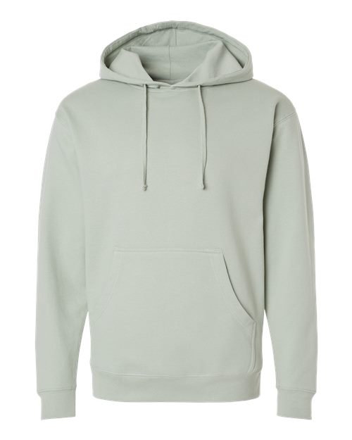 Independent Trading Co. Midweight Hooded Sweatshirt SS4500 Dusty Pink Custom Embroidered Business Logo