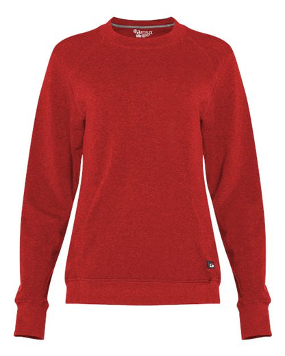 Badger Women's FitFlex French Terry Crewneck Sweatshirt 7998
