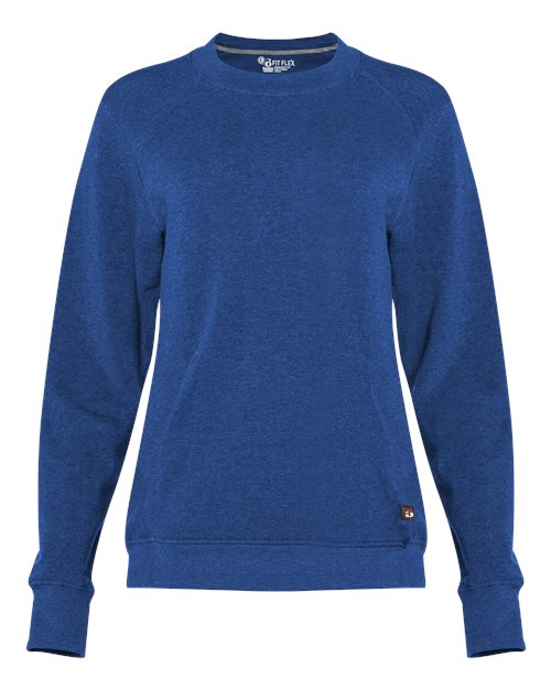 Badger Women's FitFlex French Terry Crewneck Sweatshirt 7998