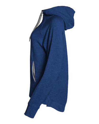 Badger Women's FitFlex French Terry Quarter-Zip Hooded Pullover 8008