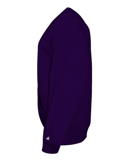 Badger Unisex Pocket Crewneck Sweatshirt 3970