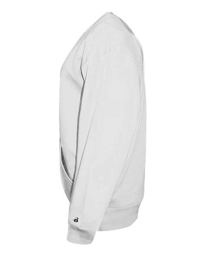 Badger Unisex Pocket Crewneck Sweatshirt 3970
