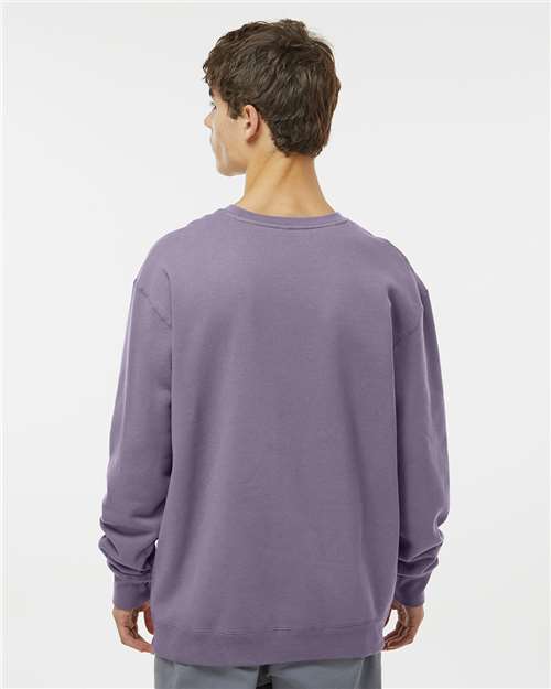 Independent Trading Co. Heavyweight Crewneck Sweatshirt IND3000 Plum