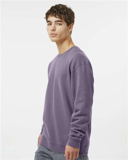 Independent Trading Co. Heavyweight Crewneck Sweatshirt IND3000 Plum