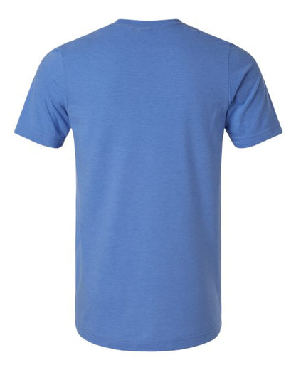 Tultex Combed CVC T-Shirt 602CVC Heather Columbia Blue