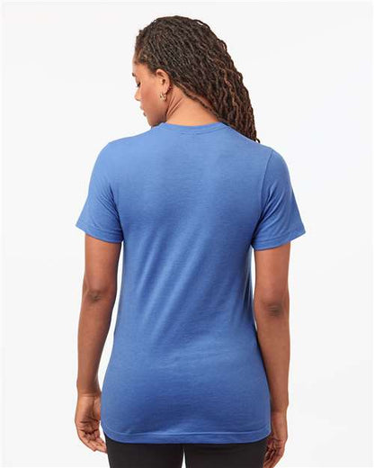 Tultex Combed CVC T-Shirt 602CVC Heather Columbia Blue