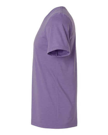 Tultex Combed CVC T-Shirt 602CVC Heather Deep Purple