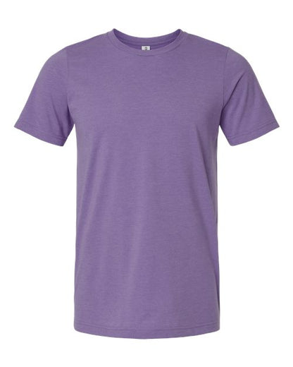 Tultex Combed CVC T-Shirt 602CVC Heather Deep Purple