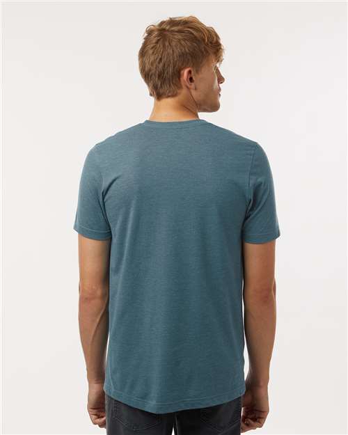 Tultex Combed CVC T-Shirt 602CVC Heather Deep Teal