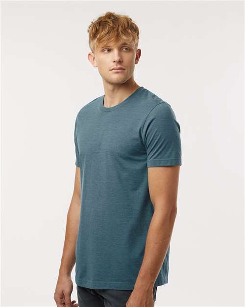 Tultex Combed CVC T-Shirt 602CVC Heather Deep Teal