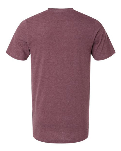 Tultex Combed CVC T-Shirt 602CVC Heather Maroon