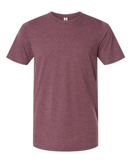 Tultex Combed CVC T-Shirt 602CVC Heather Maroon