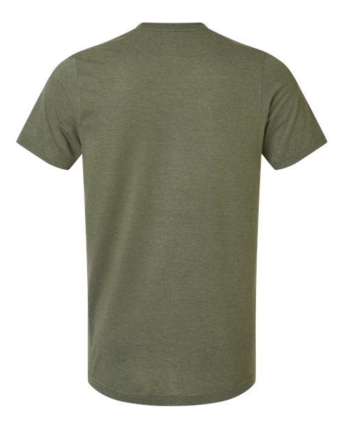Tultex Combed CVC T-Shirt 602CVC Heather Military Green