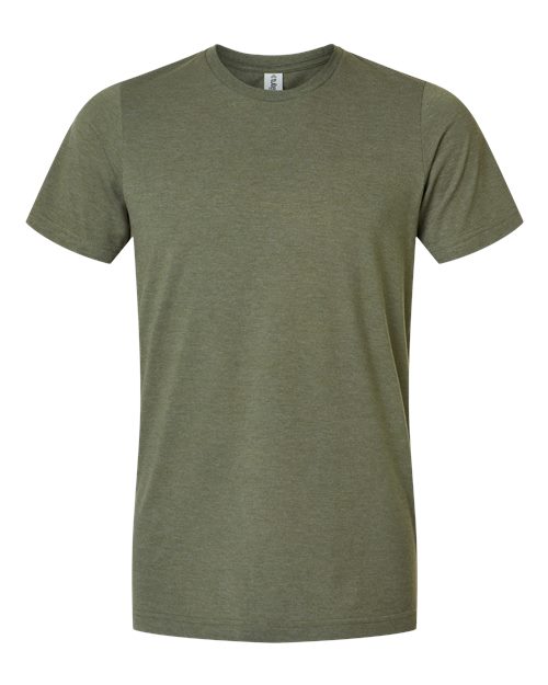 Tultex Combed CVC T-Shirt 602CVC Heather Military Green