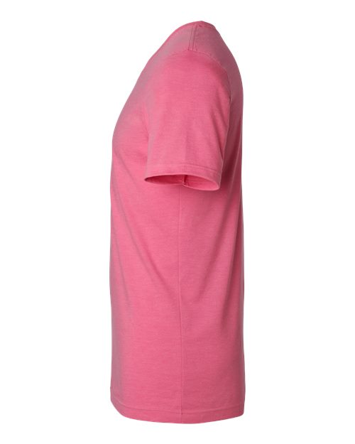 Tultex Combed CVC T-Shirt 602CVC Heather Charity Pink