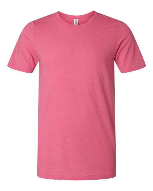 Tultex Combed CVC T-Shirt 602CVC Heather Charity Pink