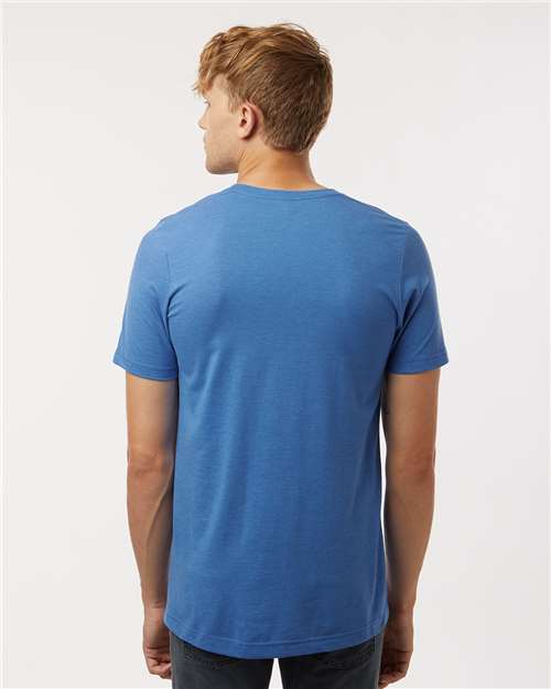 Tultex Combed CVC T-Shirt 602CVC Heather Royal