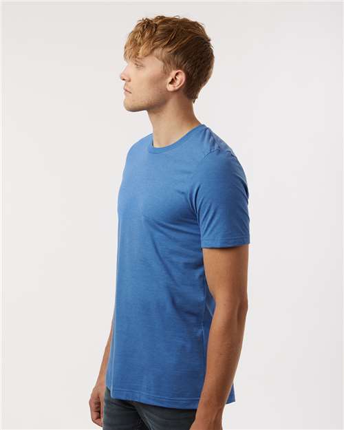 Tultex Combed CVC T-Shirt 602CVC Heather Royal