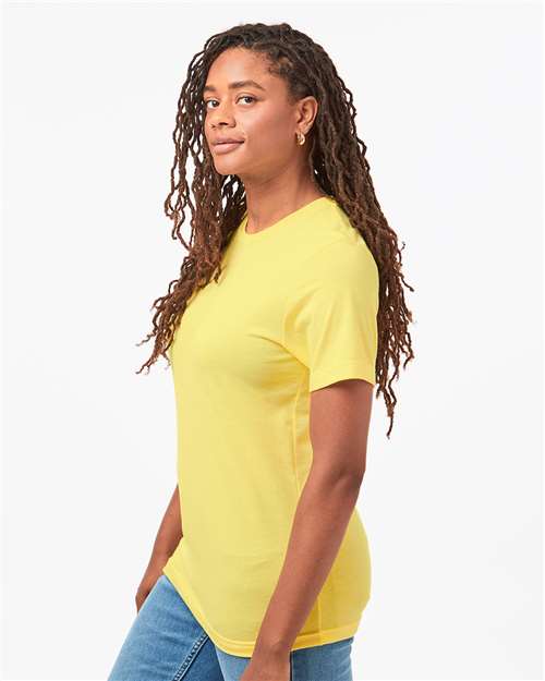 Tultex Combed CVC T-Shirt 602CVC Heather Yellow