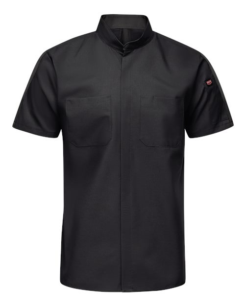 Red Kap Mimix™ Pro+ Short Sleeve Work Shirt With OilBlok SX46 Custom Embroidered Business Logo