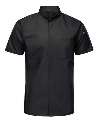 Red Kap Mimix™ Pro+ Short Sleeve Work Shirt With OilBlok SX46 Custom Embroidered Business Logo