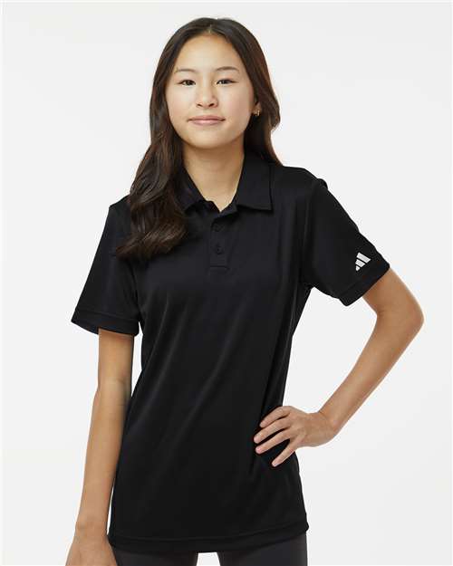 Adidas Youth Performance Polo A4000 Custom Embroidered Business Logo