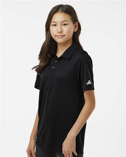 Adidas Youth Performance Polo A4000 Custom Embroidered Business Logo