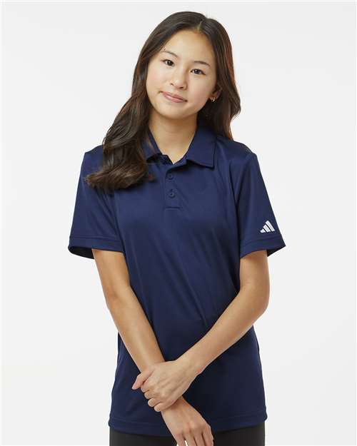 Adidas Youth Performance Polo A4000 Custom Embroidered Business Logo