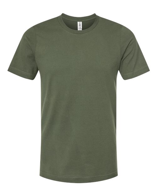 Tultex Combed Cotton T-Shirt 602 Military Green