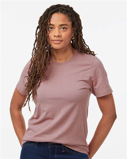 Custom Embroidered  Tultex Combed Cotton T-Shirt 602 Orchid
